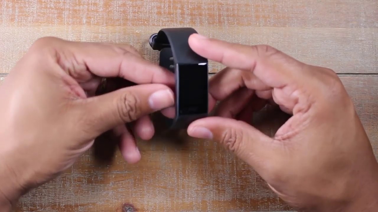 fitness tracker watch setup