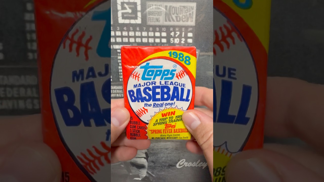 Pack Rip! 1988 Topps Baseball Cards! Nolan Ryan! #junkwax  #baseball  #packopening #baseballcards