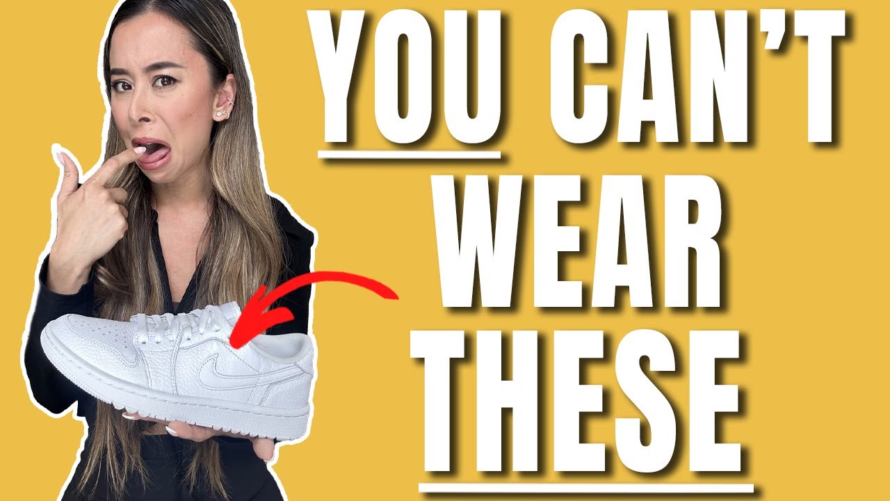 5 Ways You're Wearing White Sneakers WRONG | Mens Fashioner | Ashley Weston