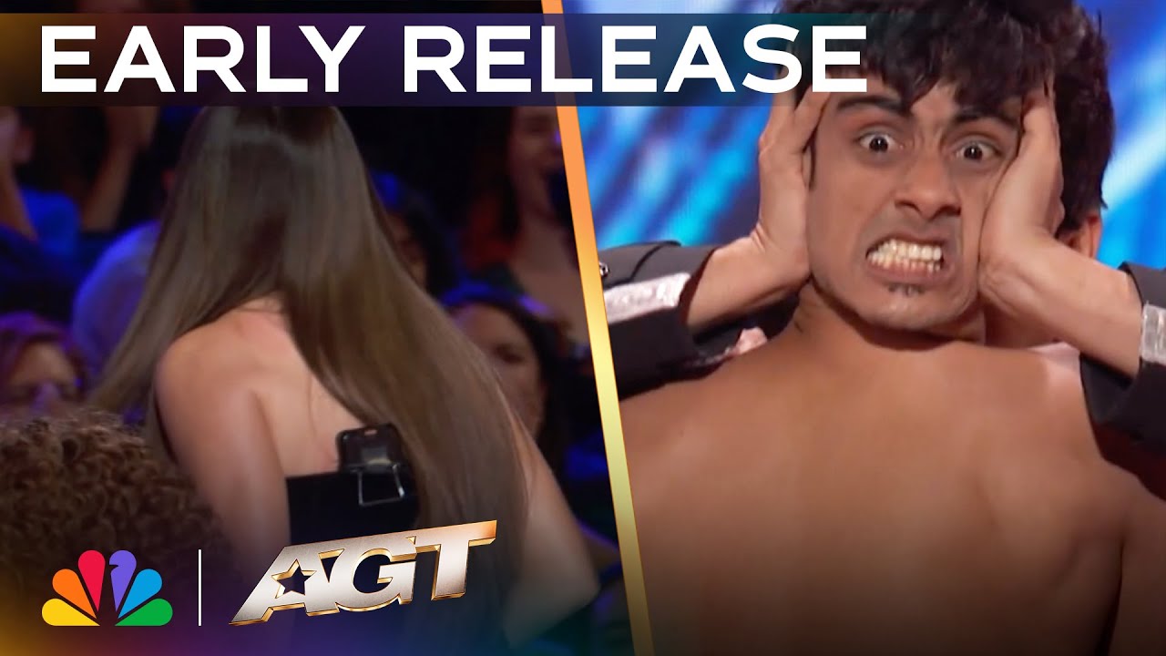 Early Release: Sofia JUMPS Out Of Her Seat During B Unique Crew’s INSANE Audition! | AGT 2025