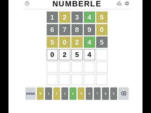 numberle