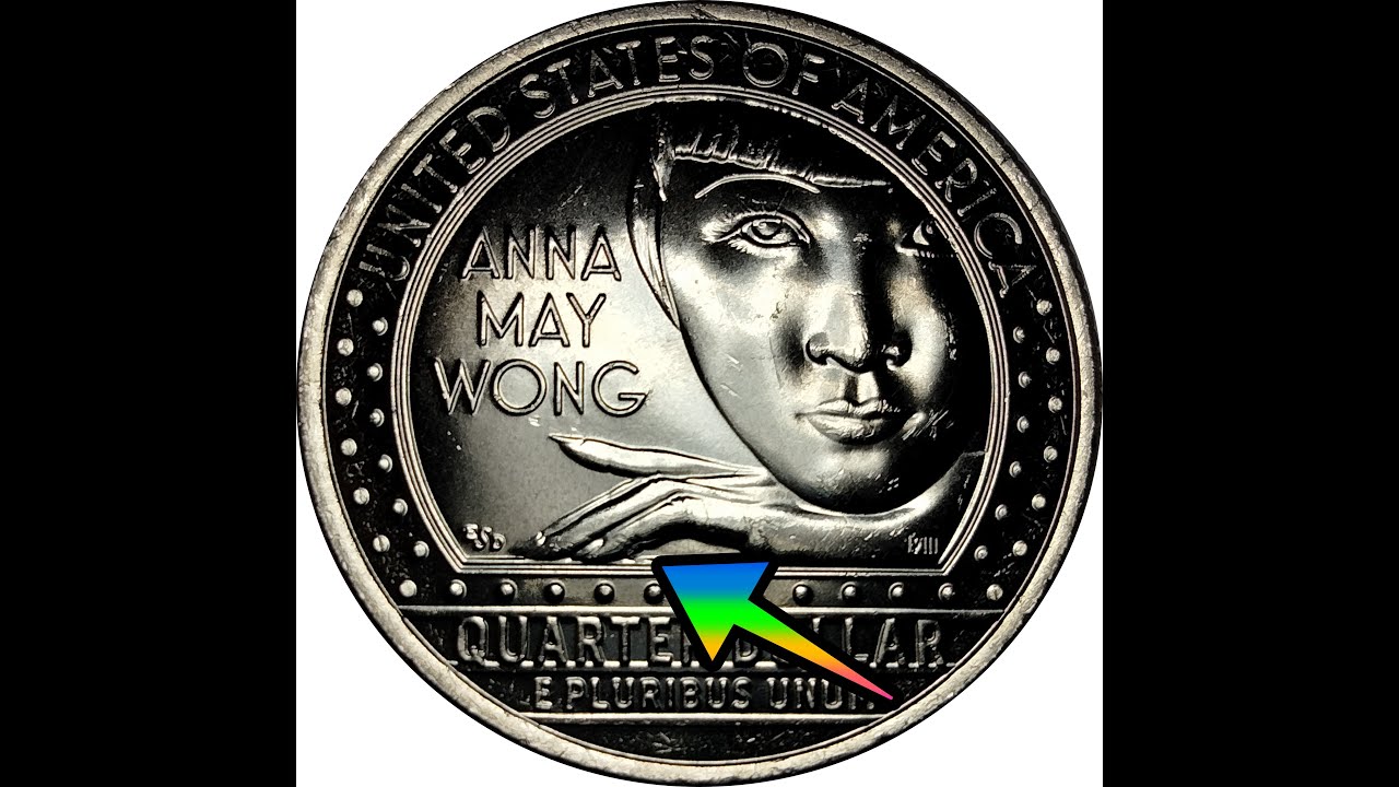 2022 Anna May Wong Quarter Errors, Varieties, & Values