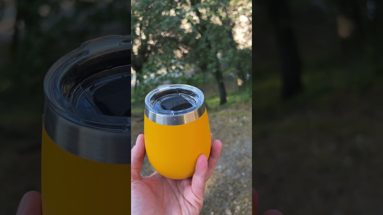 Is the Yeti Rambler great for Wine and Coffee on the go? #yeti #wine #coffeelover #coffee