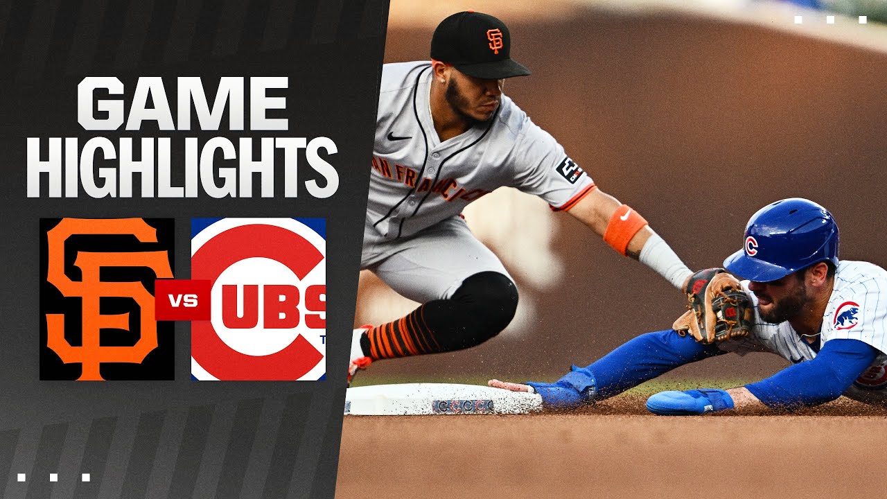 Giants vs. Cubs Game Highlights (6/17/24) | MLB Highlights