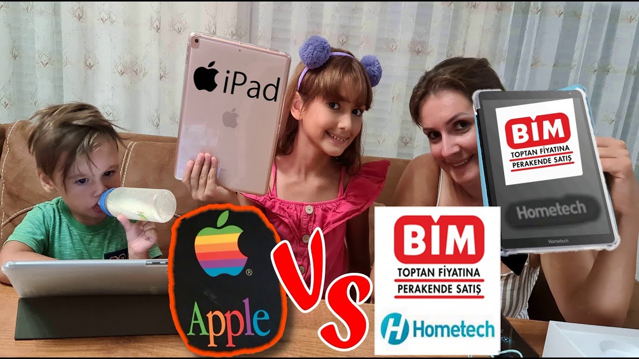 APPLE TABLET IPAD --- BİM' de SATILAN TABLET  ....  ELİF'İN TABLETİNE İLK NE KURDUK.