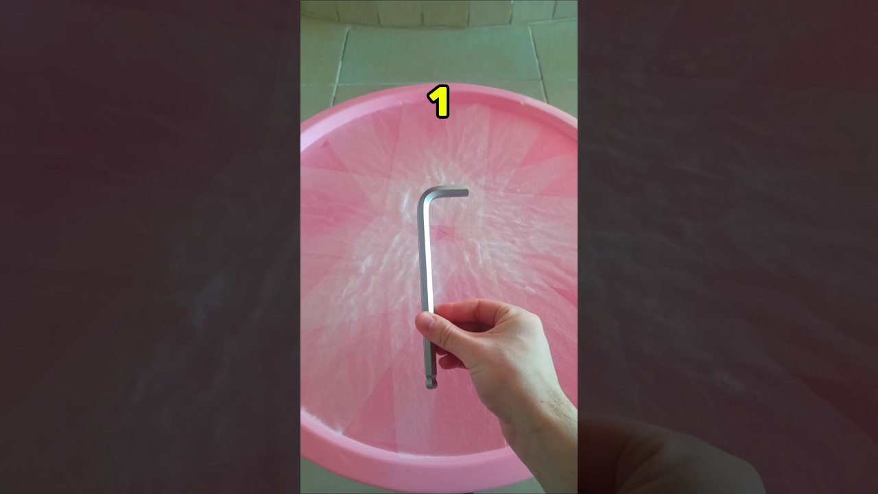 Which Allen Key Does Not Sink In Water?