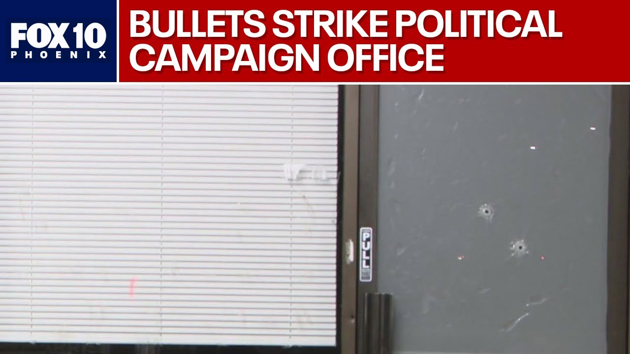 Shots fired at Democratic campaign office in Tempe