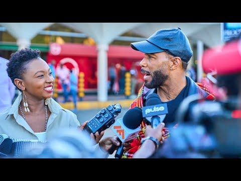 Power Actor Omari "GHOST" Hardwick lands in Kenya| In Love | FIRST interview | Swahili word | Maasai