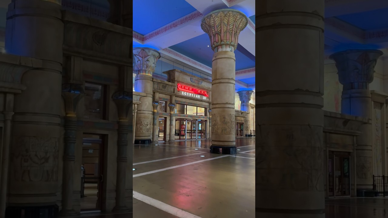 Found such a cool theater, Cinemark Egyptian 24 and XD in Hanover, Maryland #emmatrang