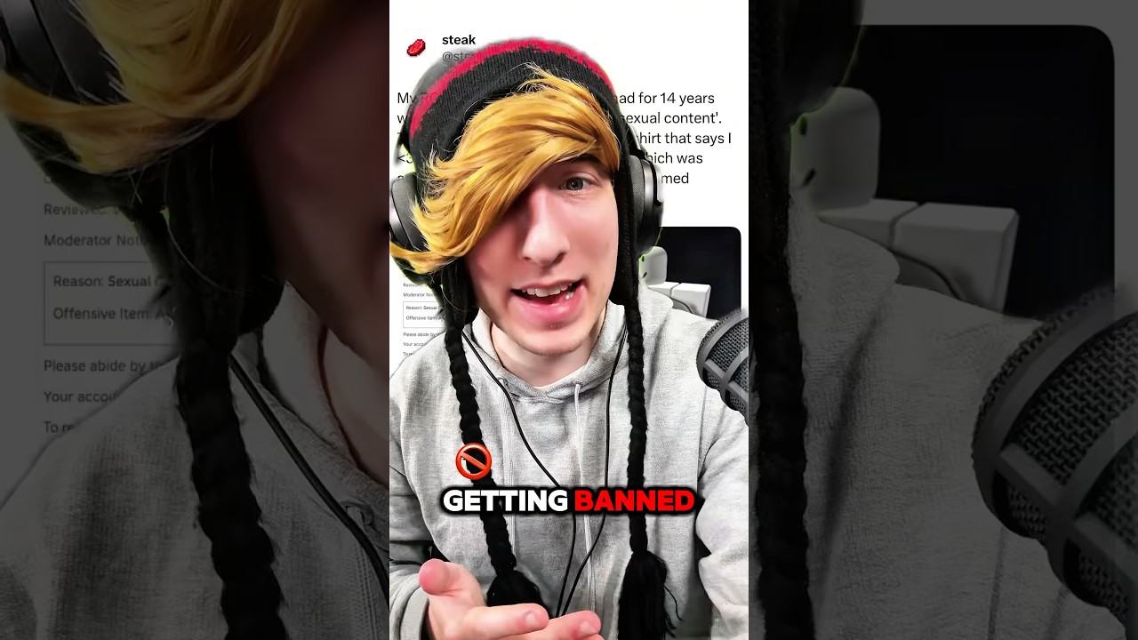 ROBLOX PLAYERS ARE GETTING BANNED 🚫😭