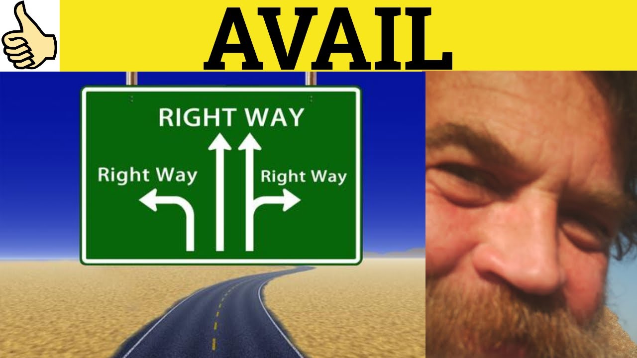 🔵Avail Meaning - To No Avail Means - Avail Oneself Examples - Of Little Avail Definition - GRE Vocab