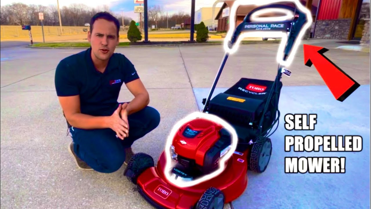 21464 Toro Recycler Mower Walk Around