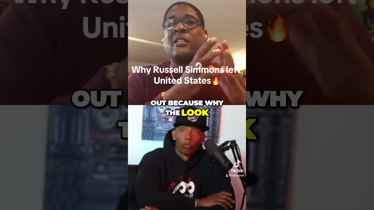 Why Russell Simmons fled the United States!