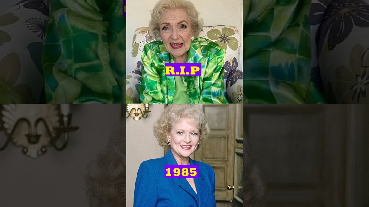 The Golden Girls Cast Then and Now