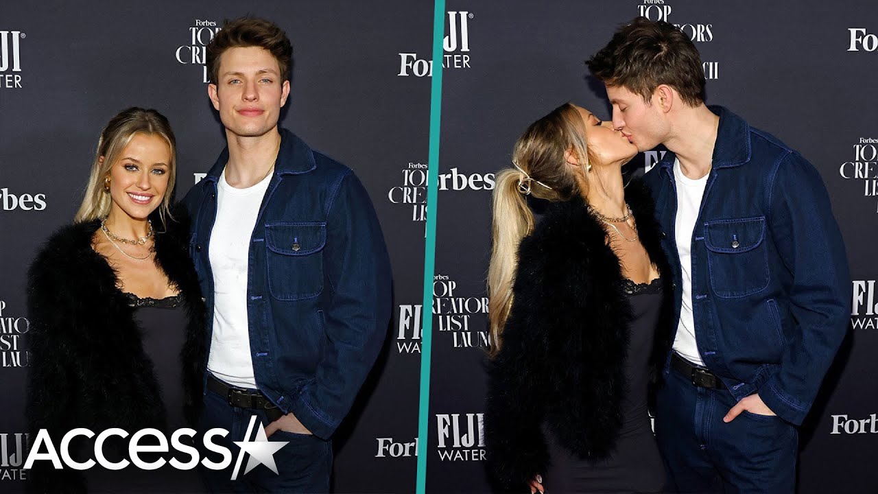 Matt Rife KISSES Girlfriend Jessica Lourd in Red Carpet Debut