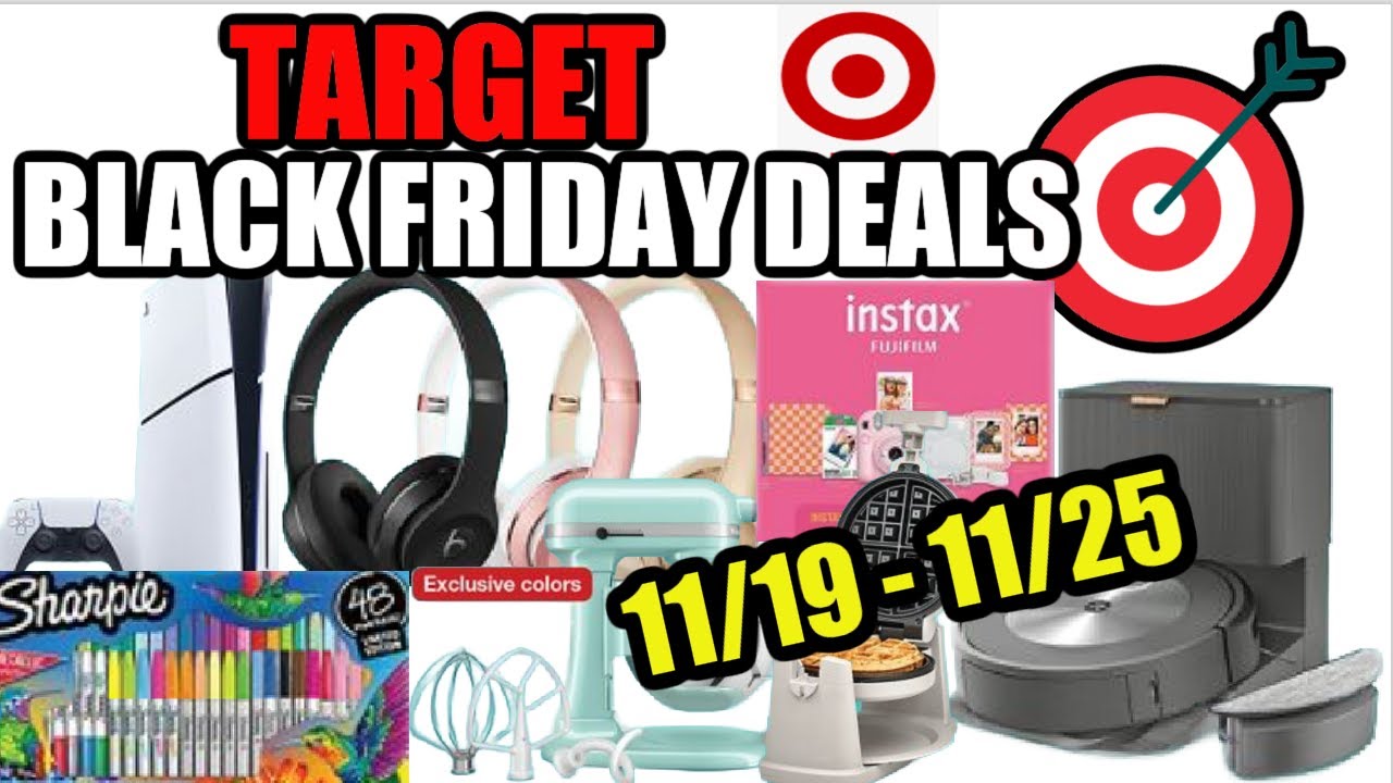Target Black Friday Deals | Start 11/19 - 11/25 🎯