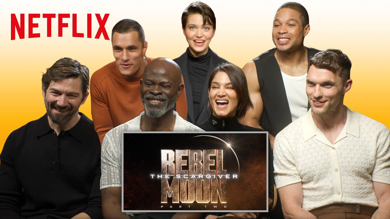 Cast Reacts | Rebel Moon: Part Two Teaser | Netflix