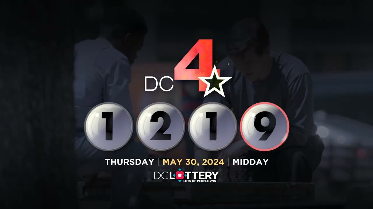 DC LOTTERY Midday 05/30/2024