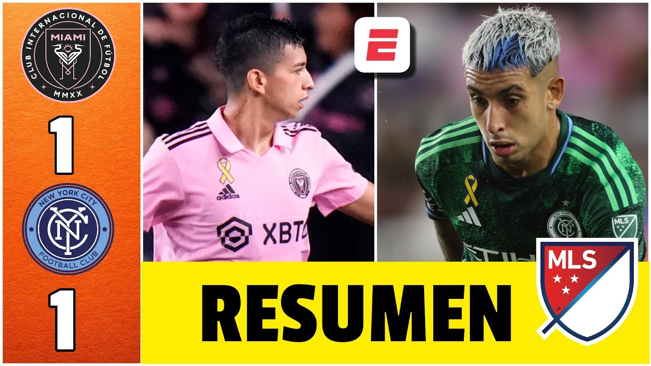 ¡DE INFARTO! El INTER MIAMI SE SALVÓ tras agónico empate 1-1 vs NYCF. Tomás Avilés, el héroe | MLS