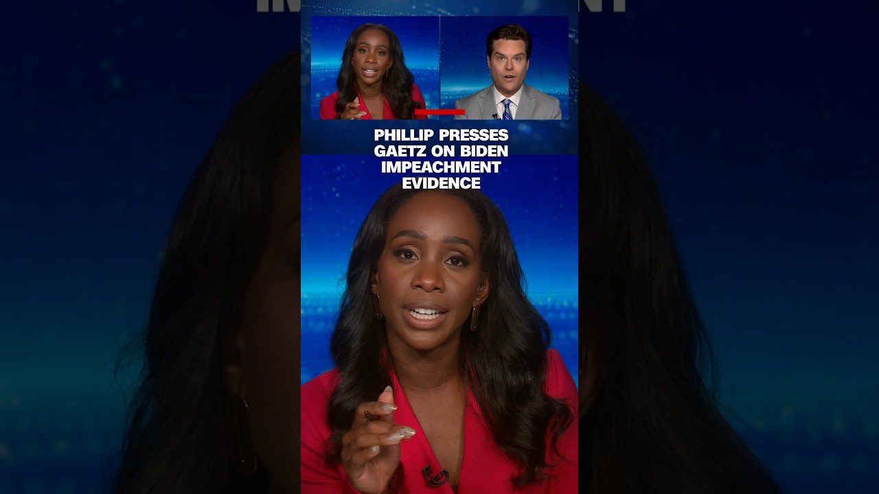 Phillip presses Gaetz on Biden impeachment evidence