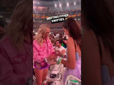 Vampire Diaries star Candice King loves Taylor Swift! 🫶 #shorts #taylorswift #concert