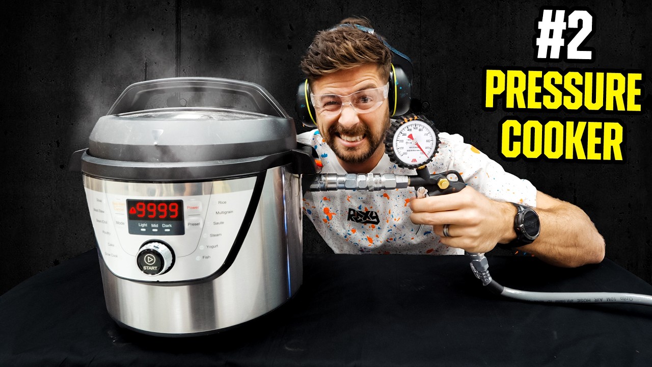 Inflating 20 Random Items Until They EXPLODE! 5000fps Slow Mo