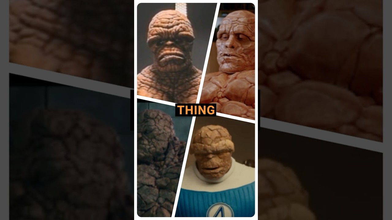 Evolution of The Thing (Fantastic Four)
