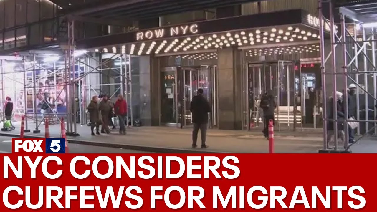 NYC considers curfews for migrants in shelters