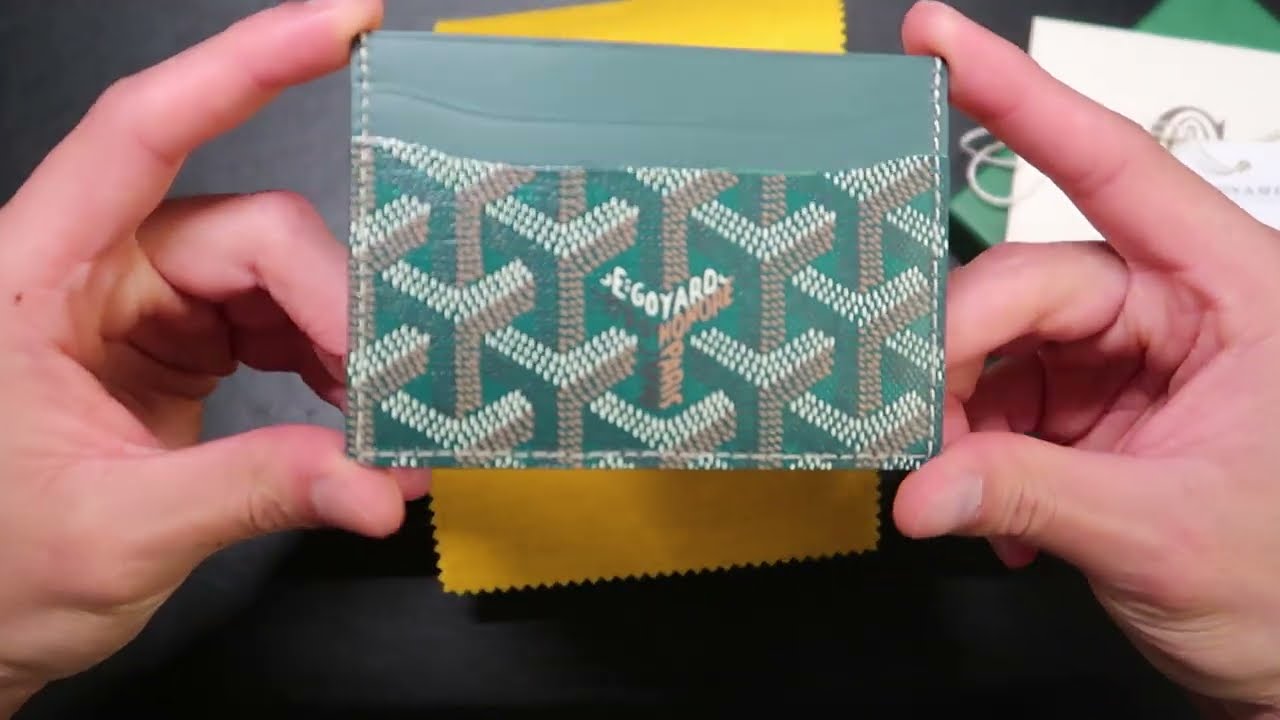 Goyard St. Sulpice Cardholder Unboxing