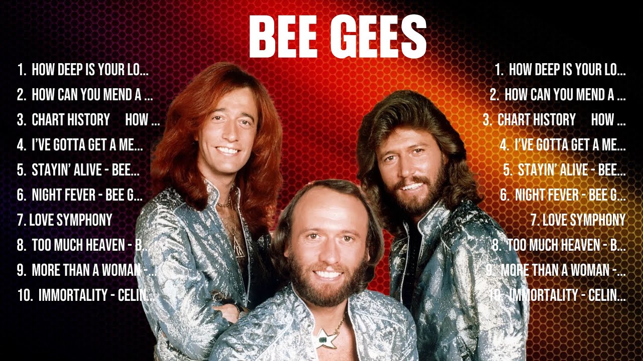 Bee Gees Greatest Hits 2024 Pop Music Mix Top 10 Hits Of All Time