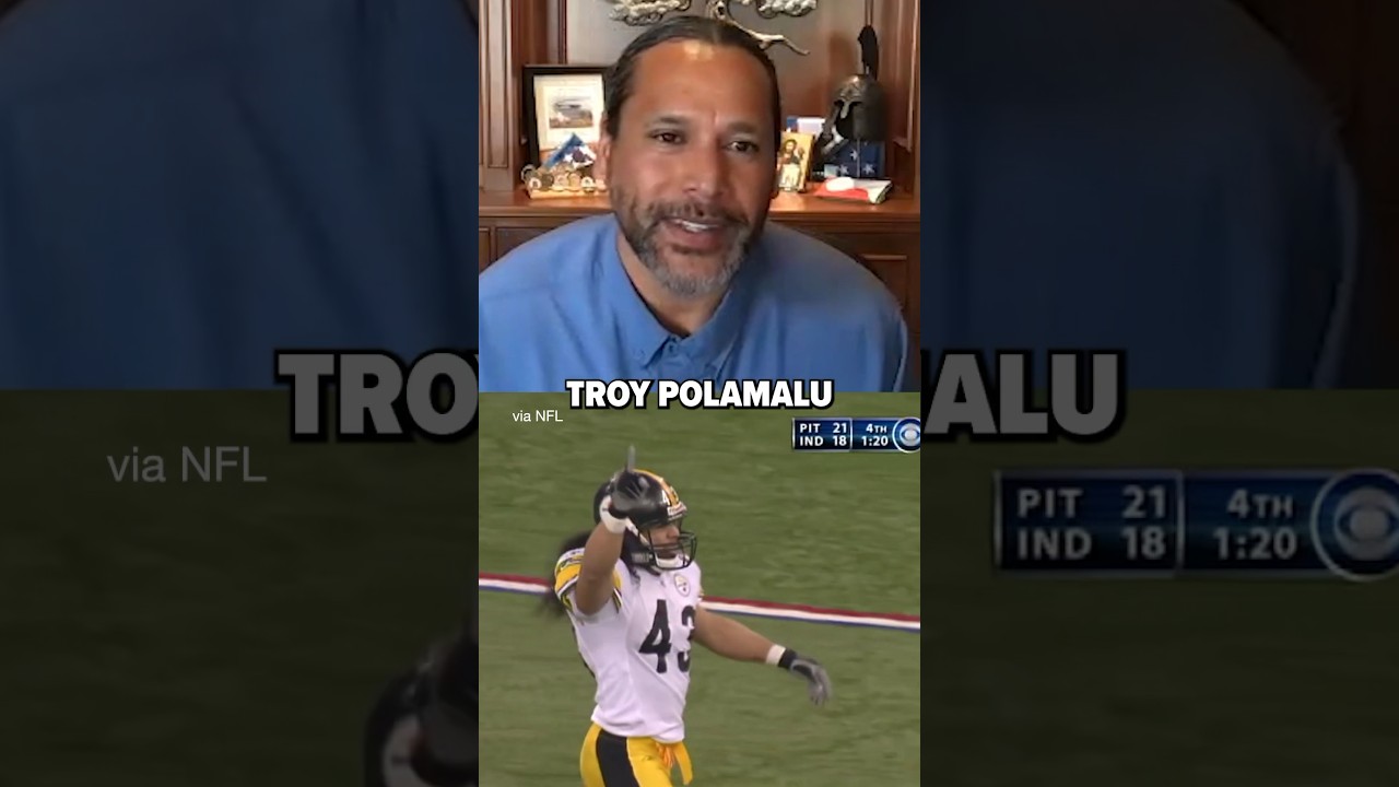 What is Troy Polamalu’s FAVORITE play of his career? #nfl #steelers
