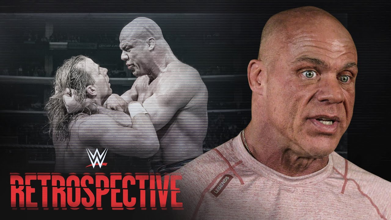 Kurt Angle reacts to his greatest moments | Rock, Shane, Cena and more: WWE Retrospective