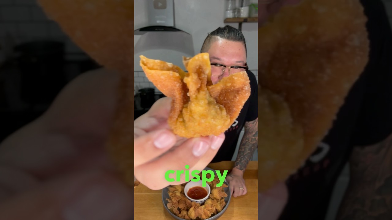 Crispy wontons #recipe #food #takeaway #takeout #wontons #chef #cooking