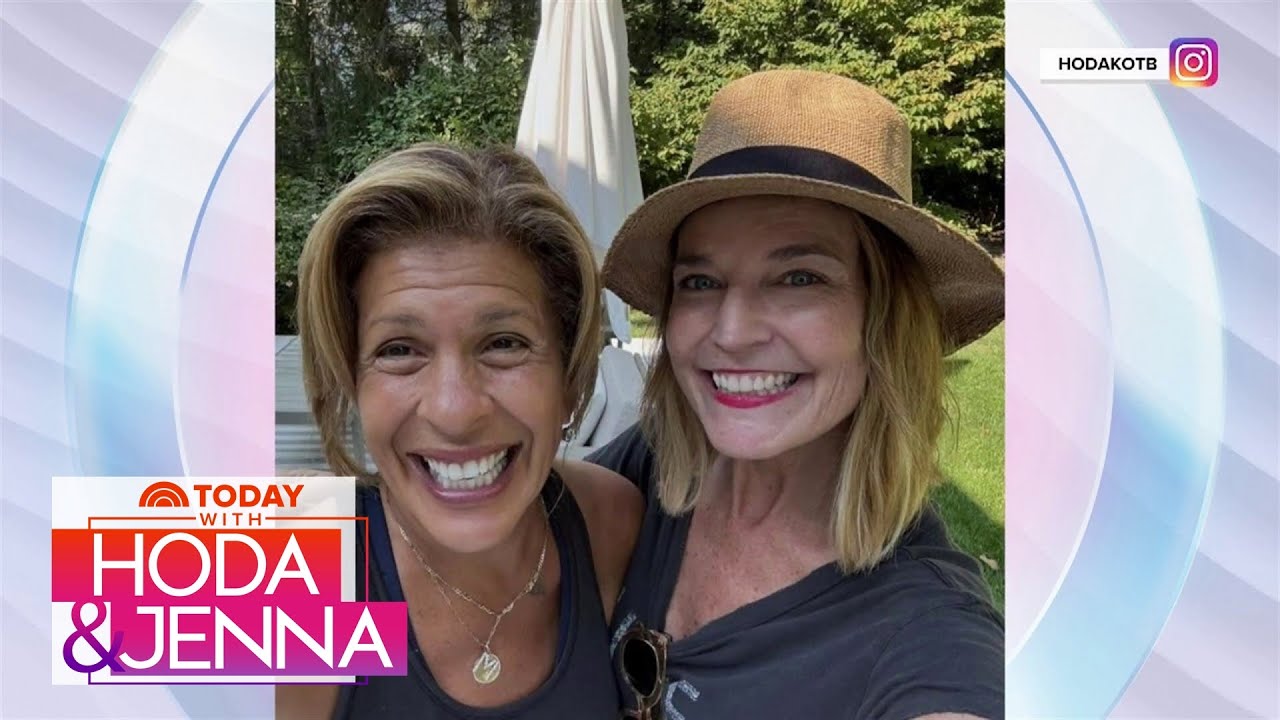 Hoda and her girls hosted Savannah’s family at their new home