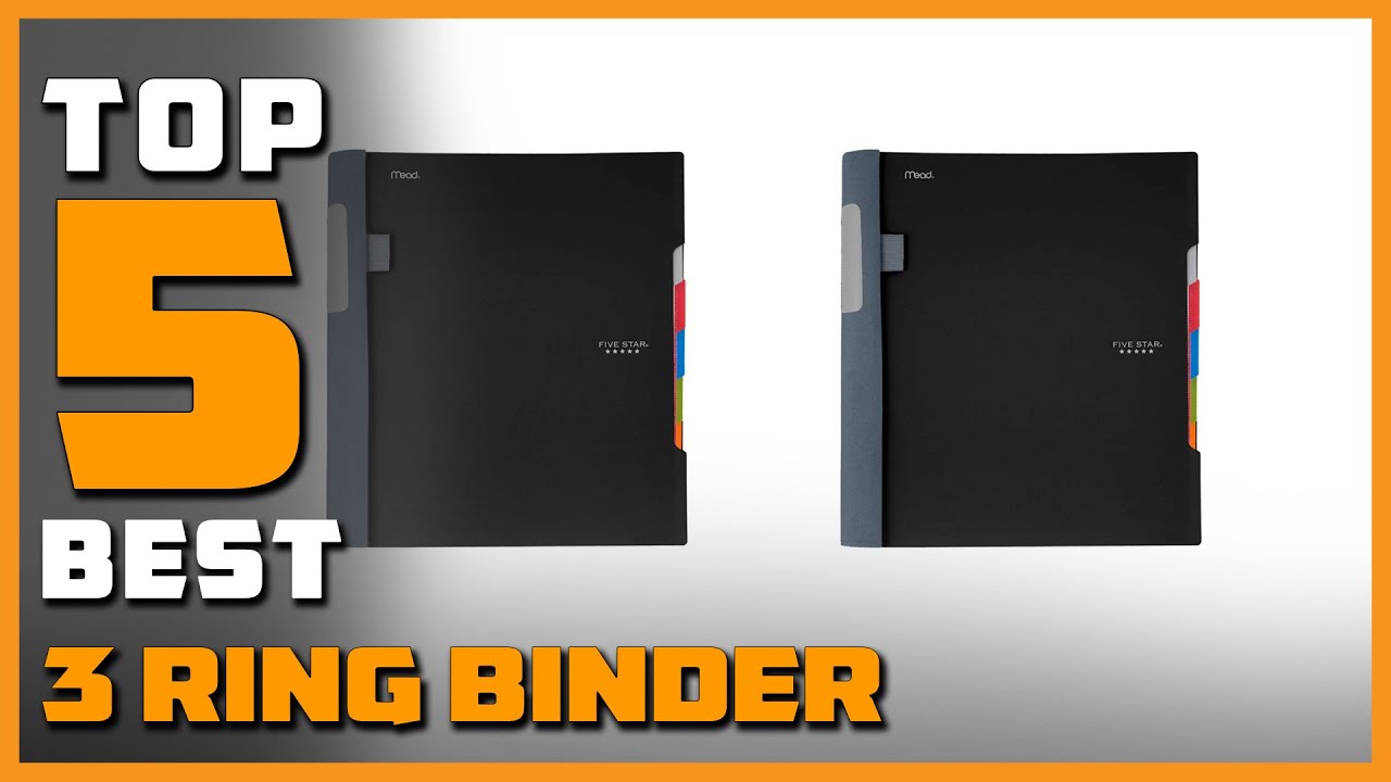 Best 3 Ring Binder in 2024 - Top 5 School Binders Review