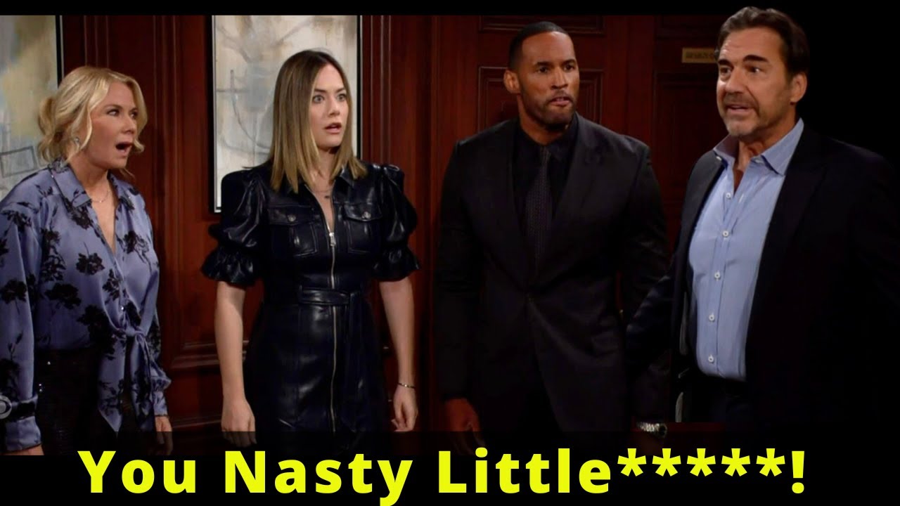 The Bold and the Beautiful Recap: Brooke shocked by Ridge's Rant against Hope! Carter steps in!