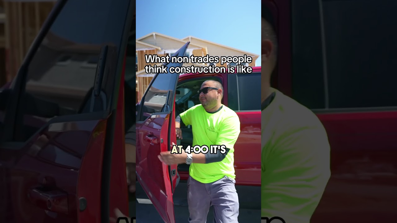 How others view construction👷🏽#construction #contractor #electrician #hvac #plumbing