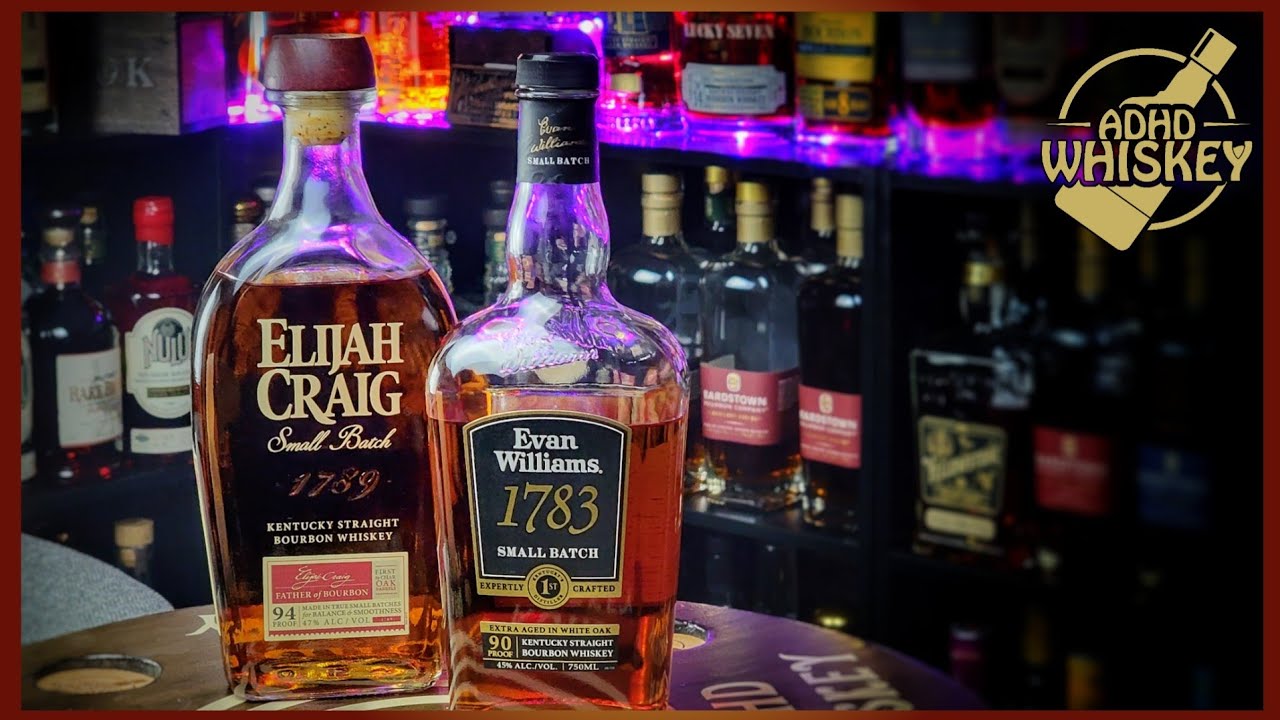 Elijah Craig Small Batch vs Evan Williams 1783 - Same Bourbon, Different Bottle?