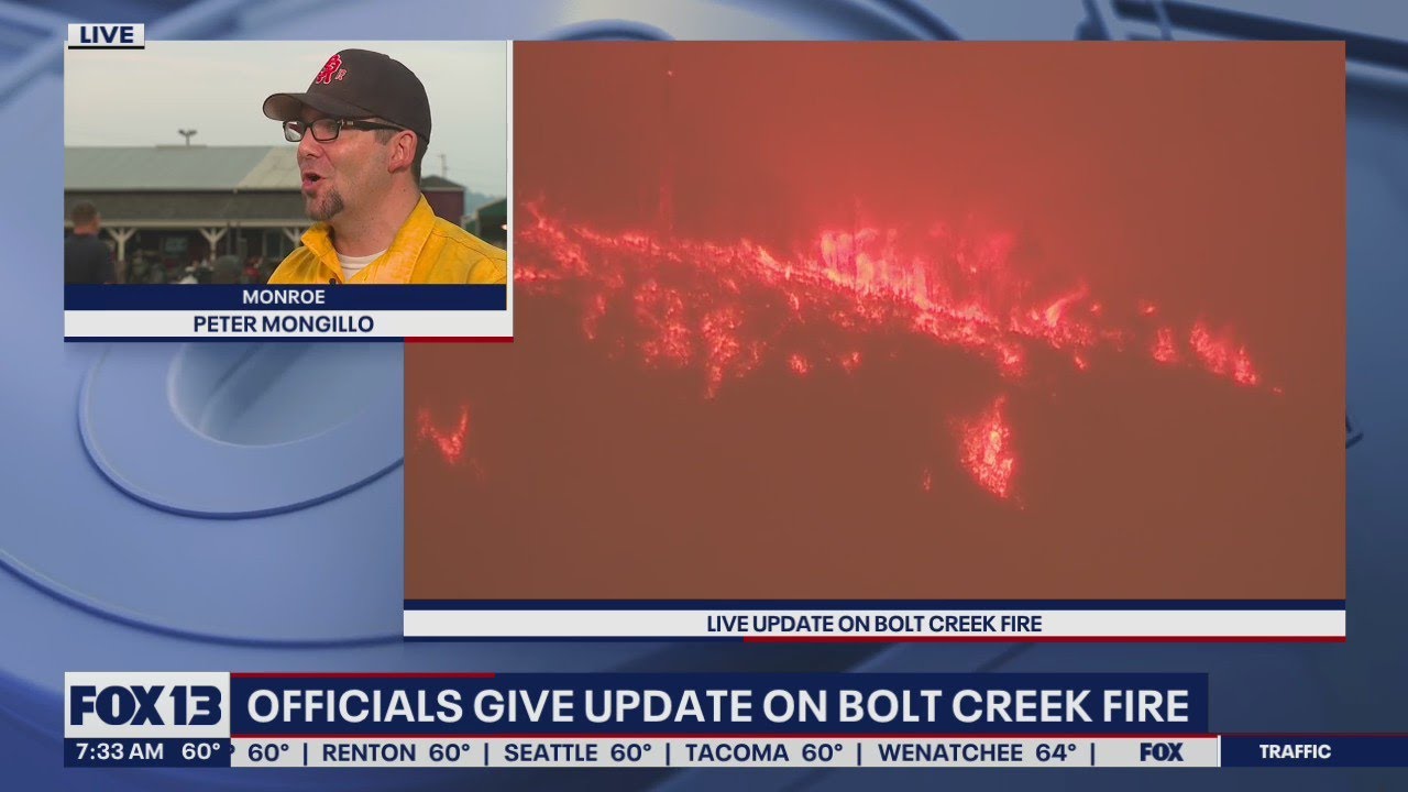Officials give update on Bolt Creek Fire | FOX 13 Seattle