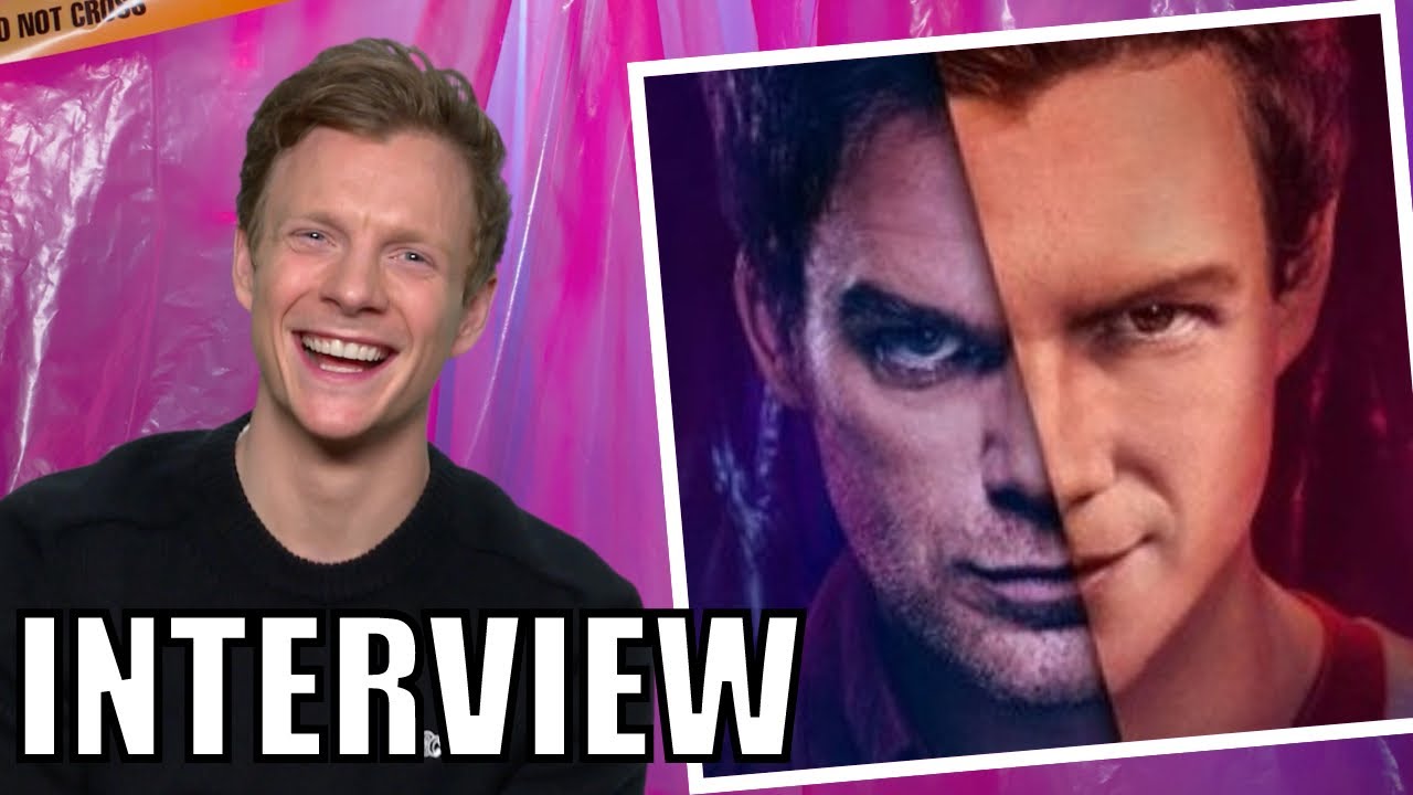 Patrick Gibson On Taking Over For Michael C. Hall in DEXTER: ORIGINAL SIN | Interview