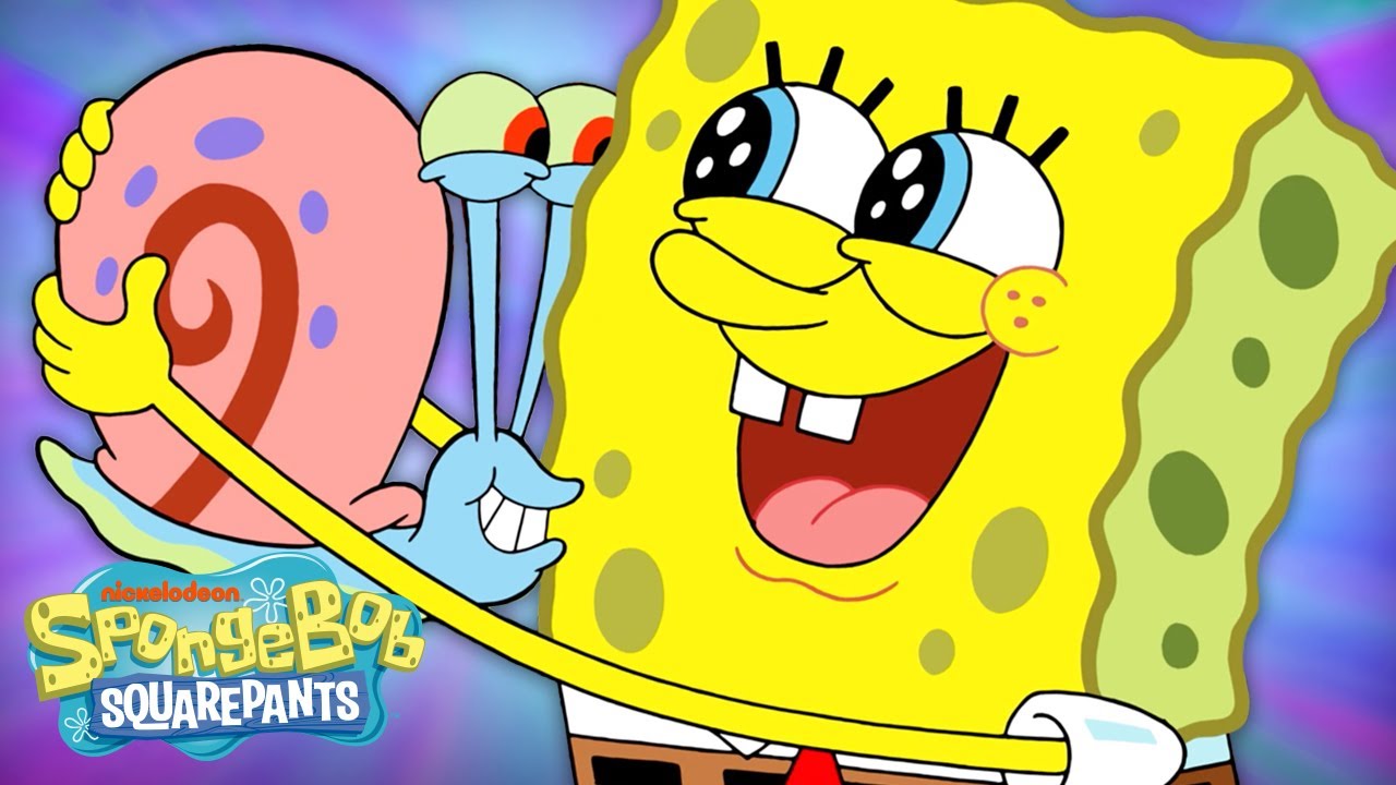 Gary Being the BEST Pet for 30 Minutes 🥰 | SpongeBob