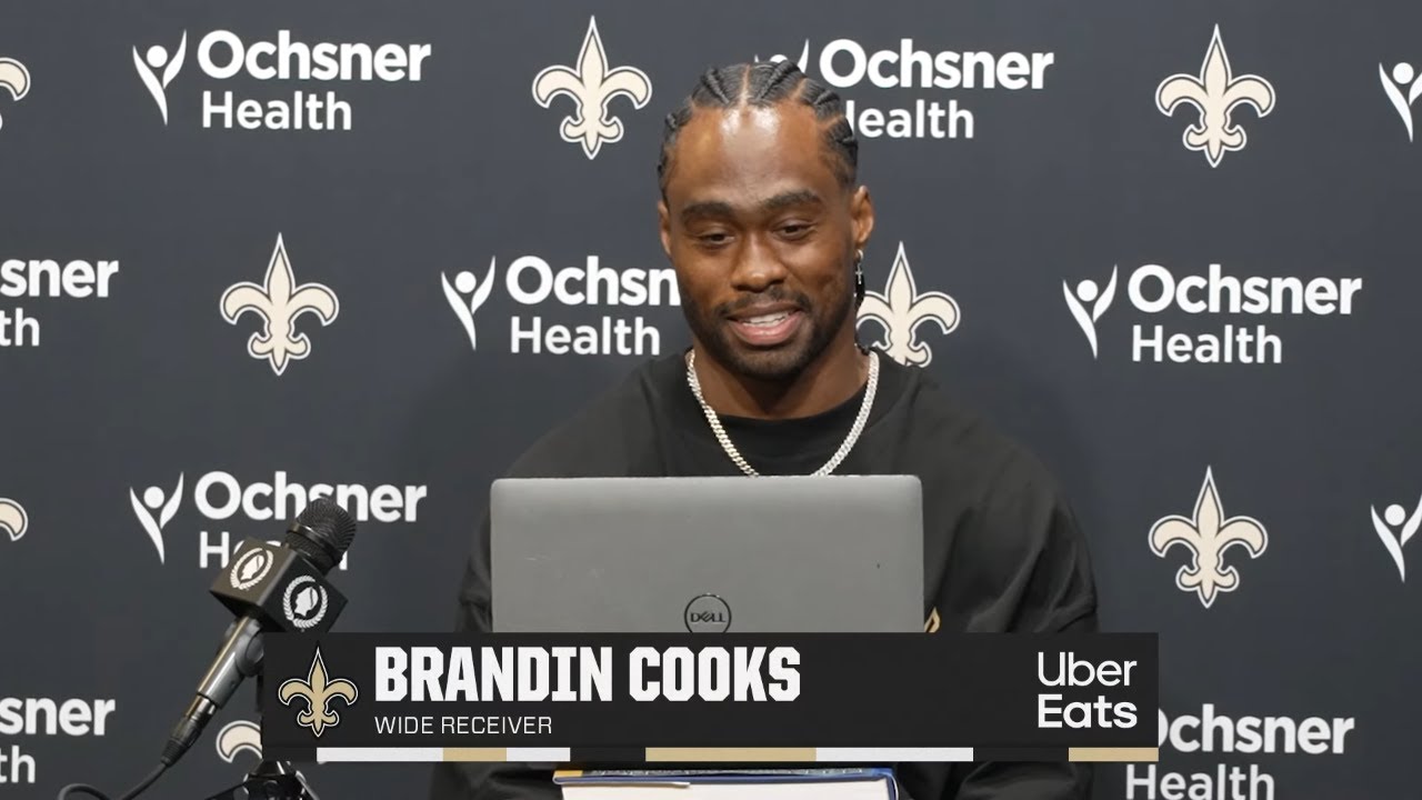 Brandin Cooks on signing in Free Agency | New Orleans Saints