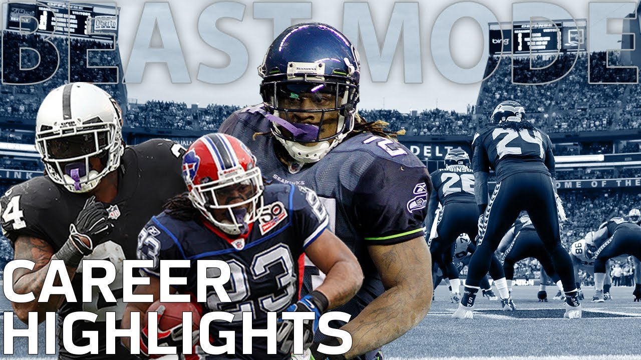Marshawn Lynch's BEAST MODE Career Highlights | NFL Legends