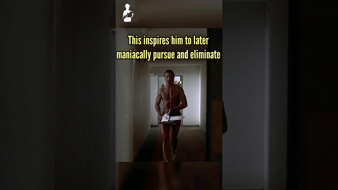 Did you know that in AMERICAN PSYCHO... #shorts #facts #didyouknow