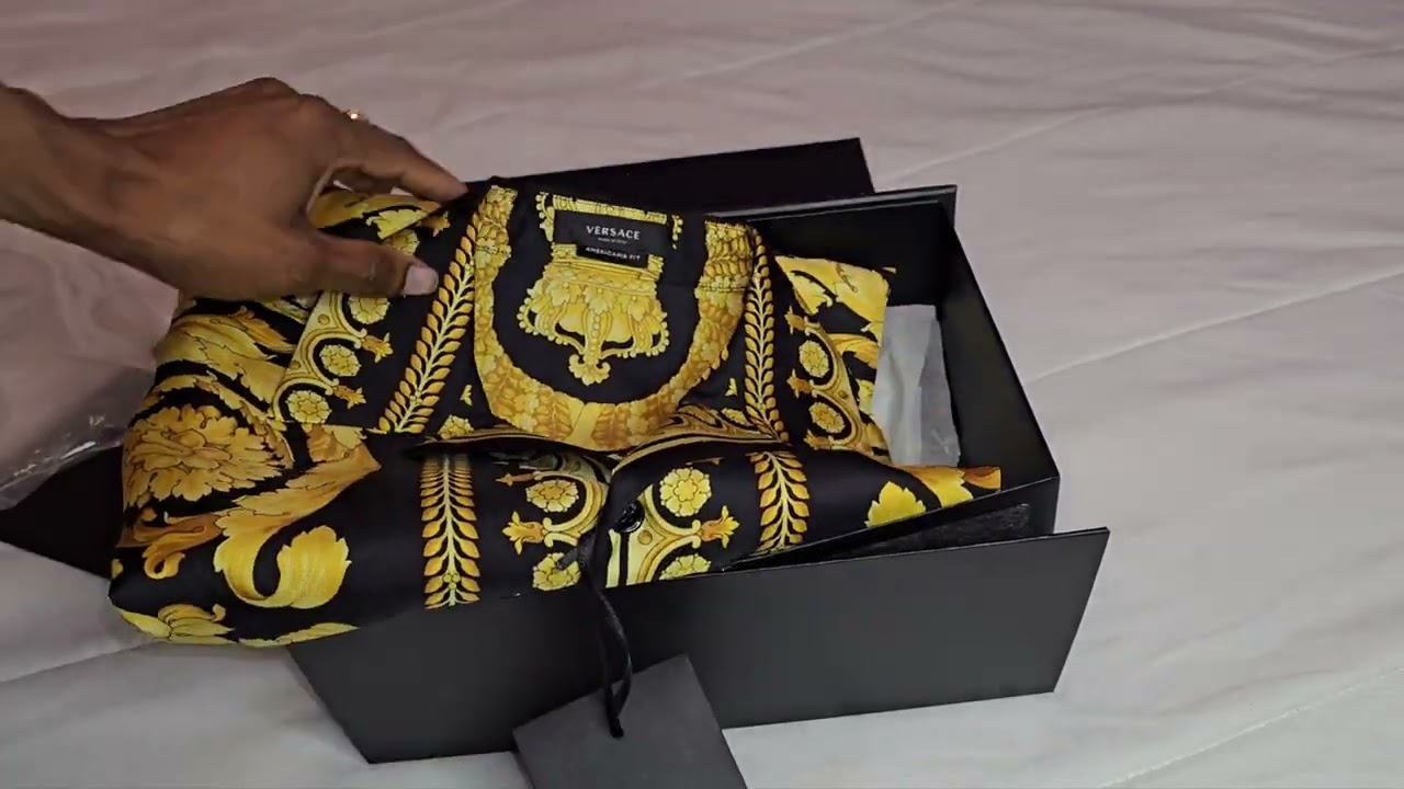 Versace | BAROCCO SILK SHIRT #versaceshirt