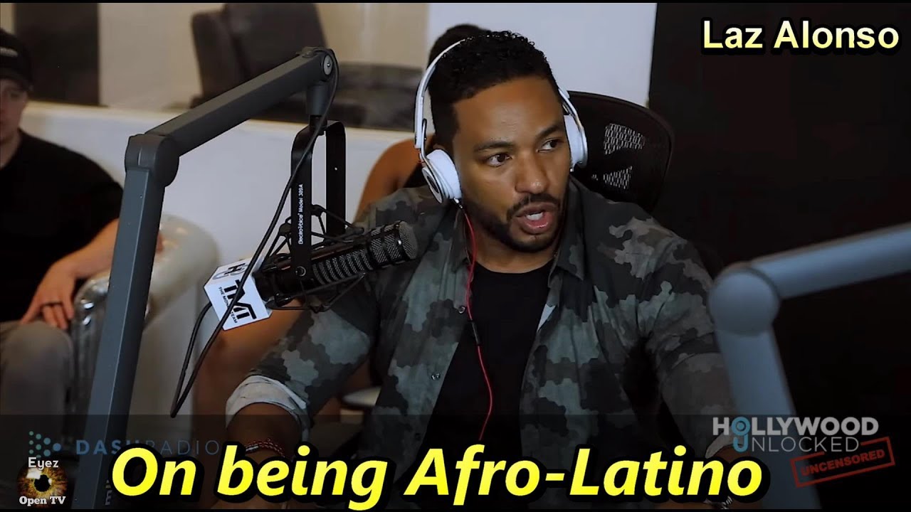 Laz Alonso on being Afro-Latino