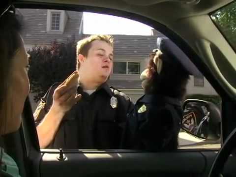 Retarded Policeman #2 Officer Monkey