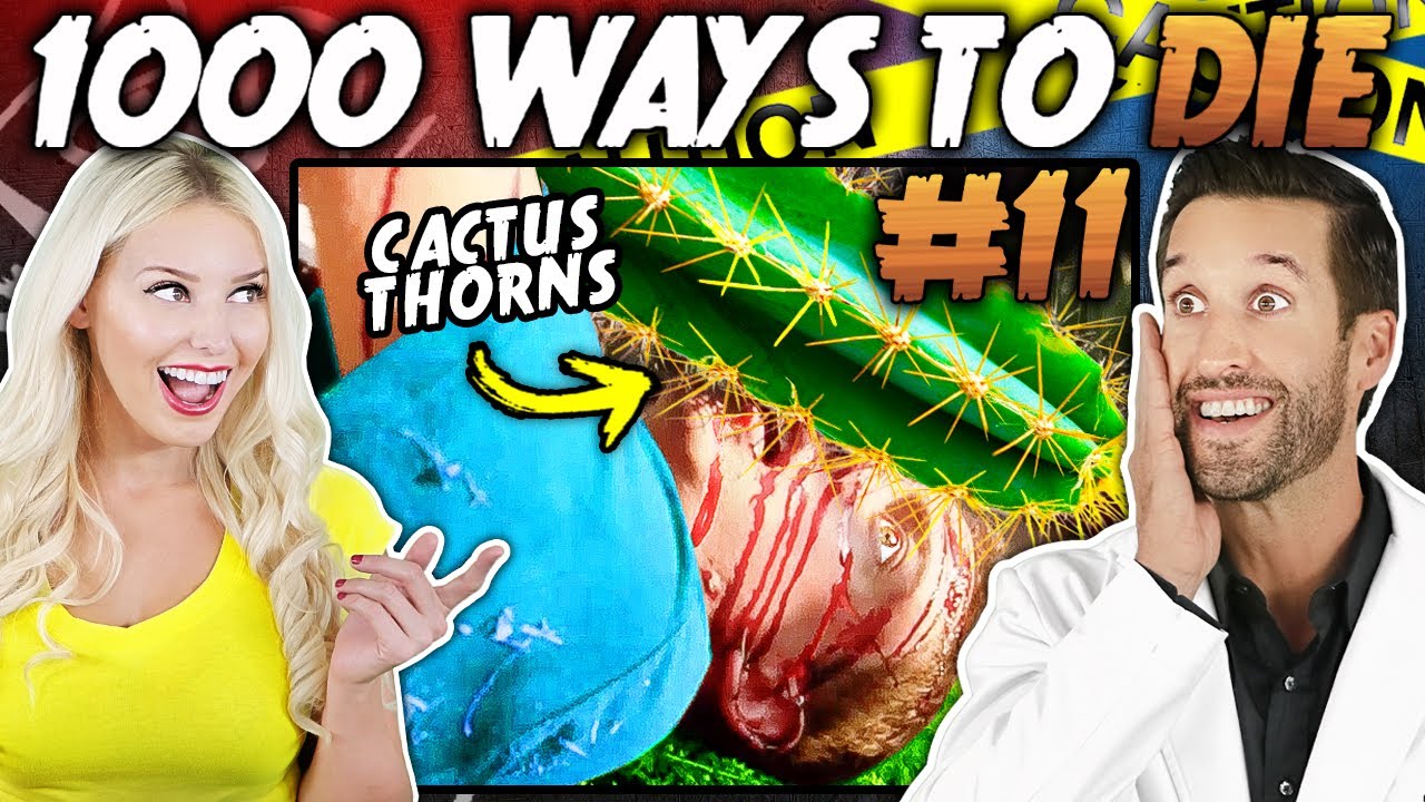ER Doctor REACTS to Outrageous 1000 Ways to Die Injuries #11