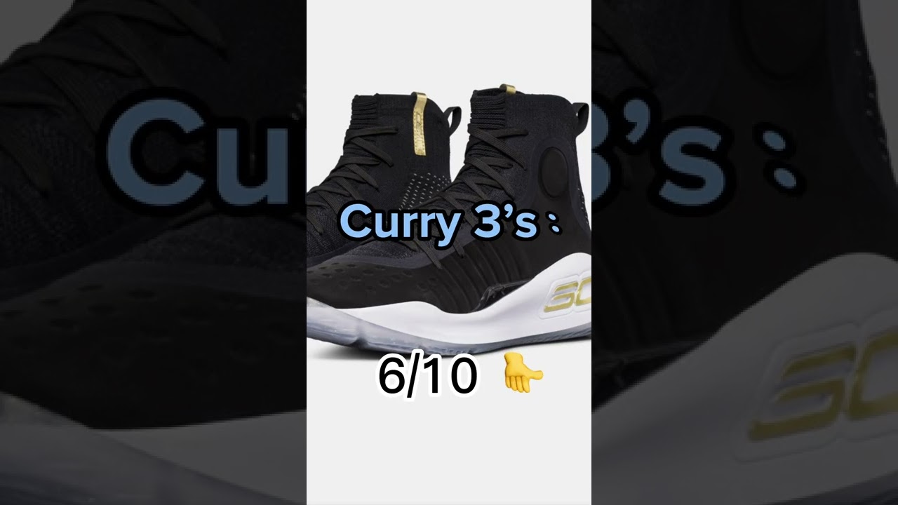 Rating Every Curry Shoe