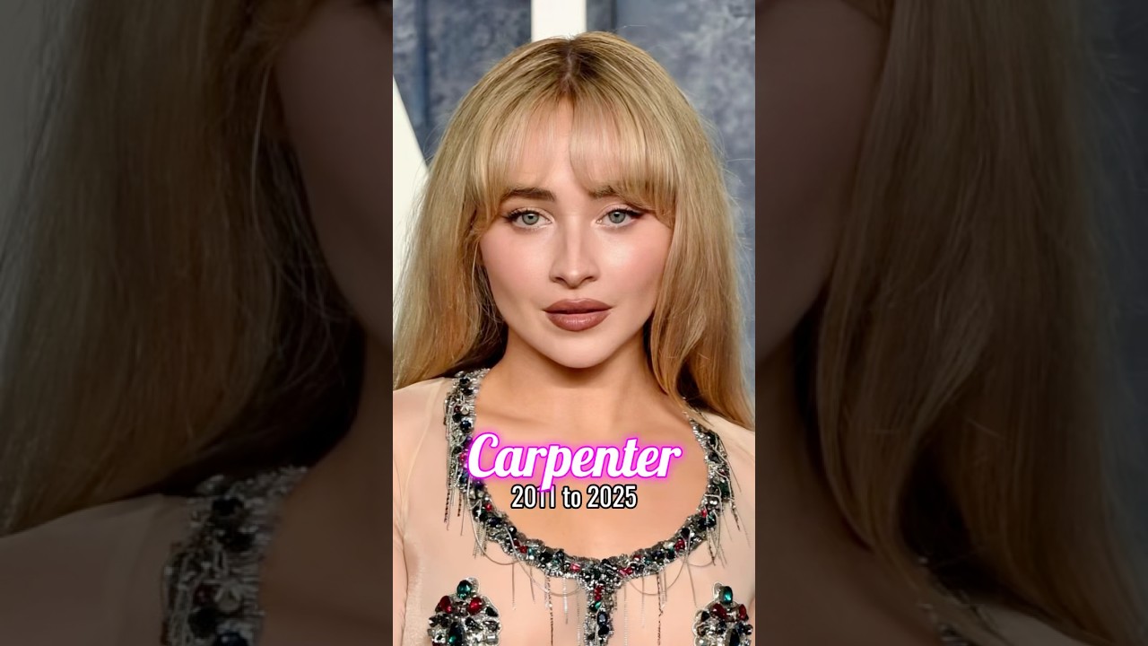 Sabrina Carpenter evolution from 2011 to 2025
